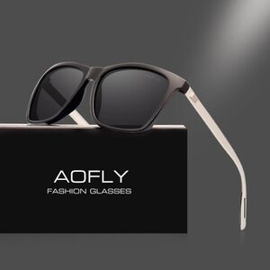 AOFLY Authentic Men's Square Sunglasses